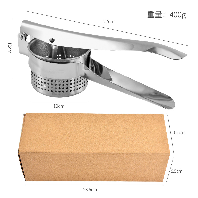 Acero inoxidable exprimidor manual de la patata exprimidor de limón prensa de barro prensa de ajo cocina vegetal Prensa