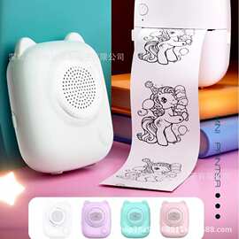 跨境新款M8 AI语音生成图片文字迷你热敏错题学生WIFI蓝牙打印机