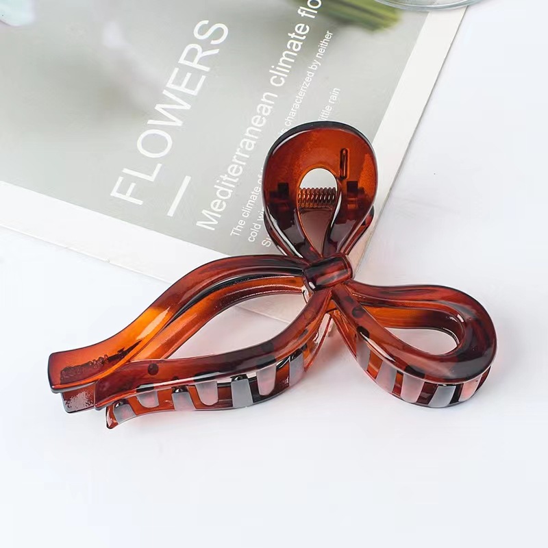 Women's Elegant Bow Knot Plastic Hair Claws display picture 3