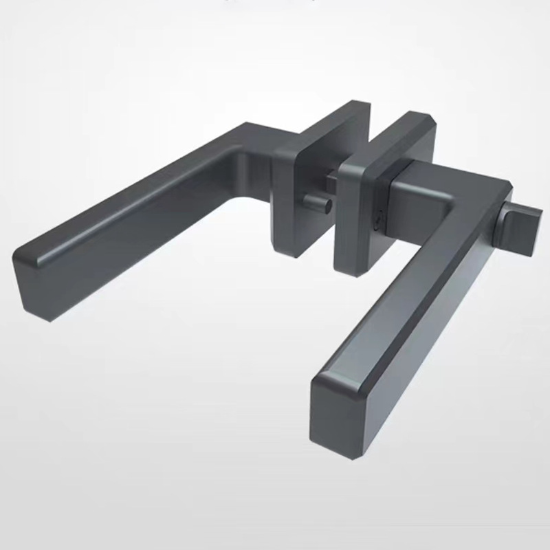 Modern Minimalist Bathroom Toilet Door, Bathroom Glass Door, Living Room Bedroom Swing Door, Anti-Corrosion, Anti-Rust, Soundproof Door