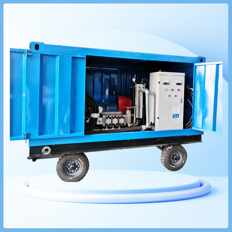 1000bar电动高压工业清洗机发电厂列管水垢疏通清洗机GYB-3清洗机