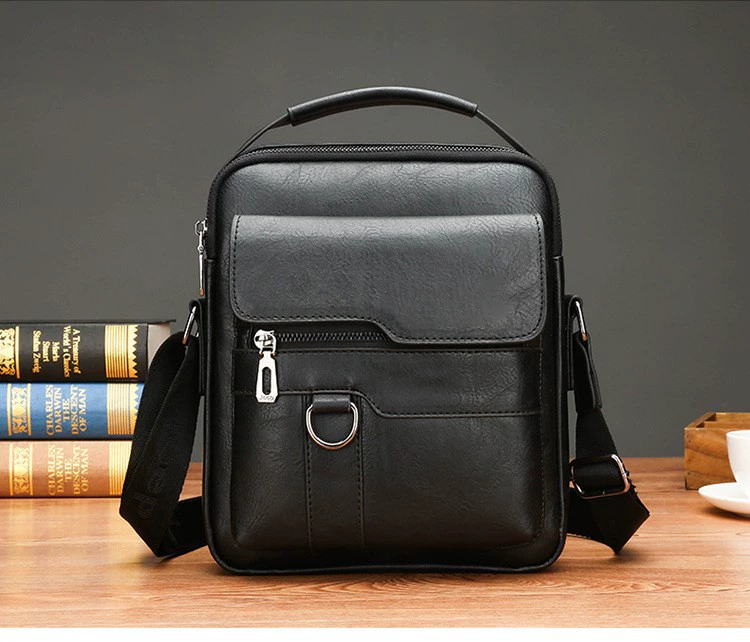 Water repellent shoulder bag, wear-resistant protective bag, capacious one-shoulder bag