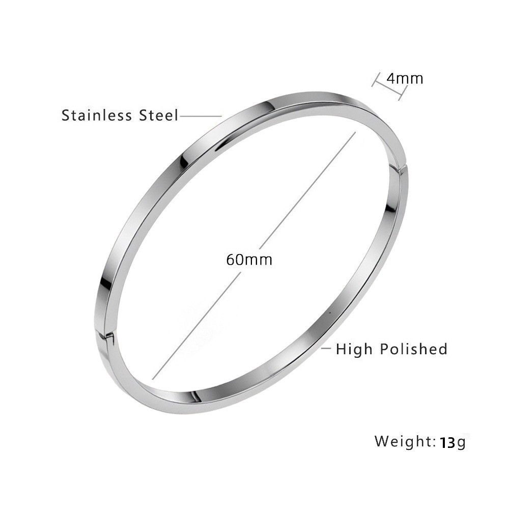 留め金工場製、色褪せない鏡面仕上げのゴールドブレスレット、欧米風ブレスレット、環境に優しいブレスレット、チタン鋼ブレスレット