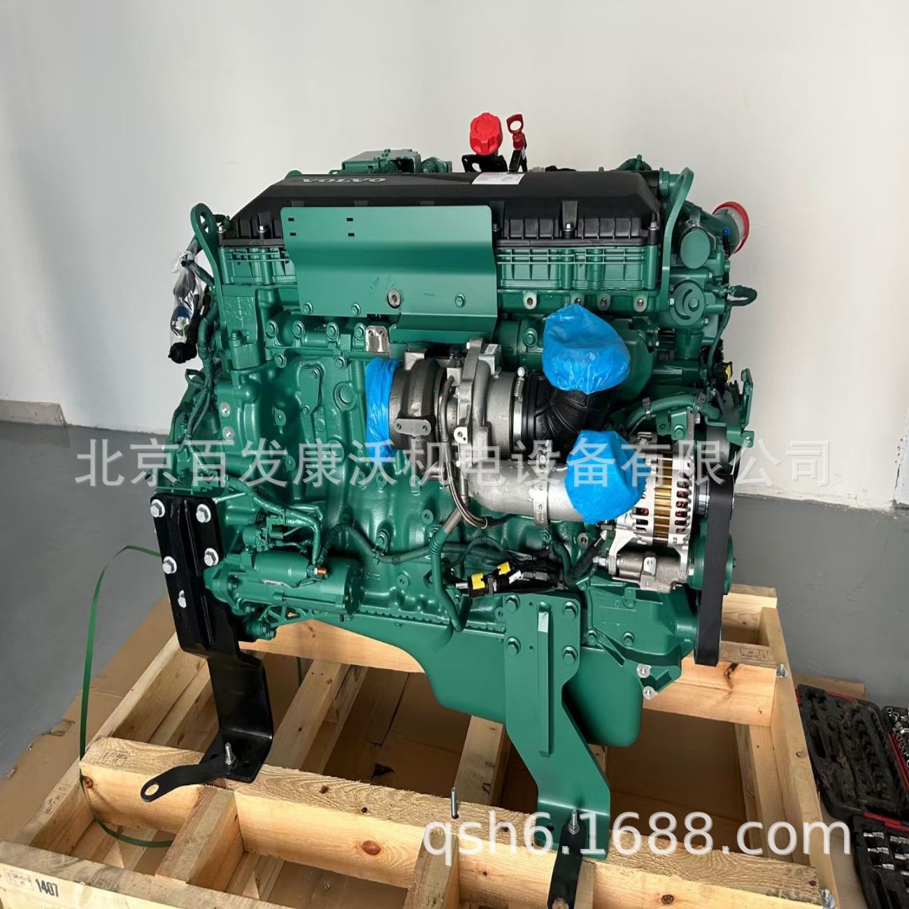 沃尔沃L180H装载机配件缸体缸盖总成凸轮轴连杆喷油器机油泵冷却