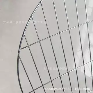 厂家定做烧烤网晾晒烘焙网置物网 猪肉架 宠物笼 不锈钢网烧烤夹