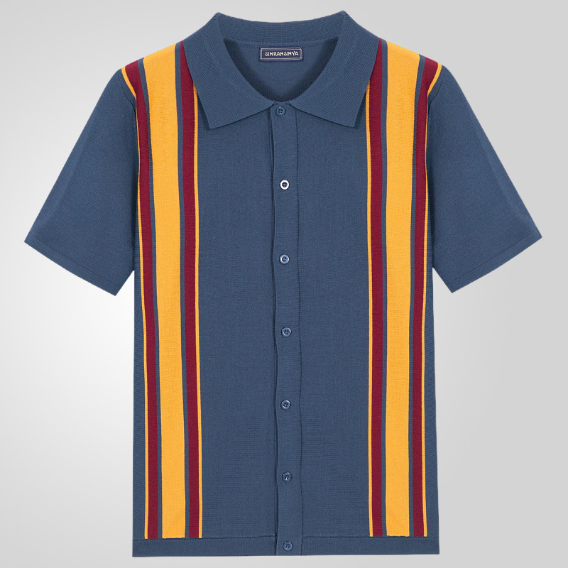 欧米の外国貿易のメンズアマゾンの夏の新型のニットは色のビジネスのpoloのシャツの男性のsy0171にぶつかります。|undefined