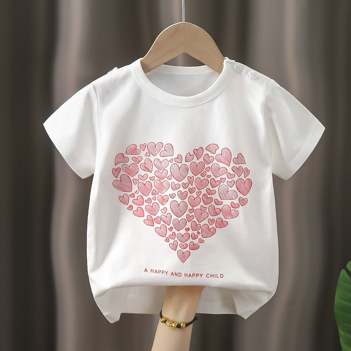 Летняя детская футболка с короткими рукавами из хлопка детская рубашка с половиной рукава рубашка с нижней стороны для мальчиков