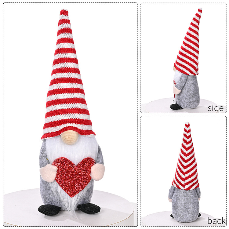 Fashion New Faceless Doll Decoration Valentine's Day Decoration Doll display picture 5