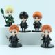 10 Harry Potter School of Magic Anime Characters Hermione Potter Ron Hand-made Model Car Cake Ornaments