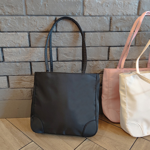  Summer New Oxford Cloth Waterproof Shoulder Handbag Fashionable Simple Versatile Commuting Shoulder Underarm Bag