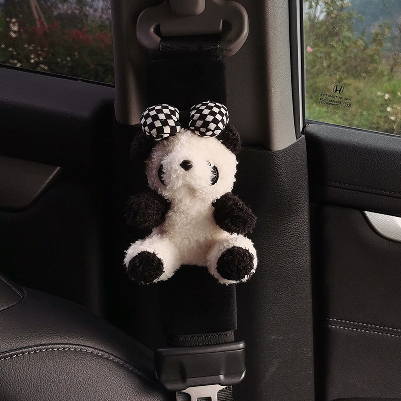 Funda Protectora para Cinturón de Seguridad de Auto de Felpa Artificial