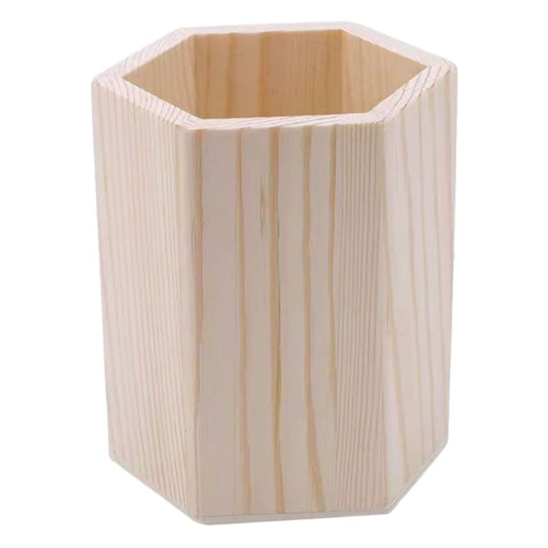 Деревянный органайзер для ручек, подставка для ручек, настольное украшение, коробка для хранения, подставка для палочек, деловой подарок, деревянный органайзер для рабочего стола.