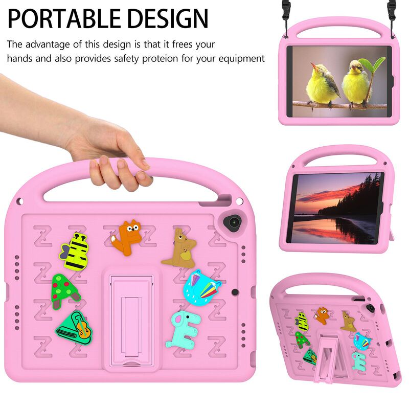 Eva Kidsren's Tablet Protective Case iPad 10.2 10.5inch Portable Stand iPad 8Th and 9Th Generation Tablet Case Eva Kidsren's Tablet Protective Case iPad 10.2 10.5inch Portable Stand iPad 8Th and 9Th Generation Tablet Case