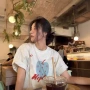 印花夏季宽松小众t恤