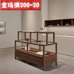ファッションデスクトップ収納展示棚中島荷物棚モデル棚アクセサリーネックレス服バッグ靴
