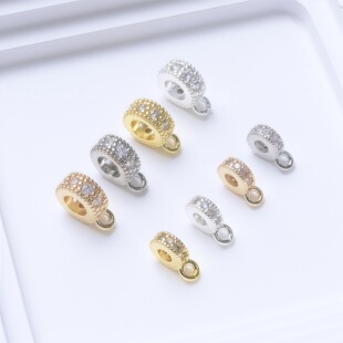 ��ɫ18K������ʯ��ͨ��������B�ӿے����DIY���龎�K�������