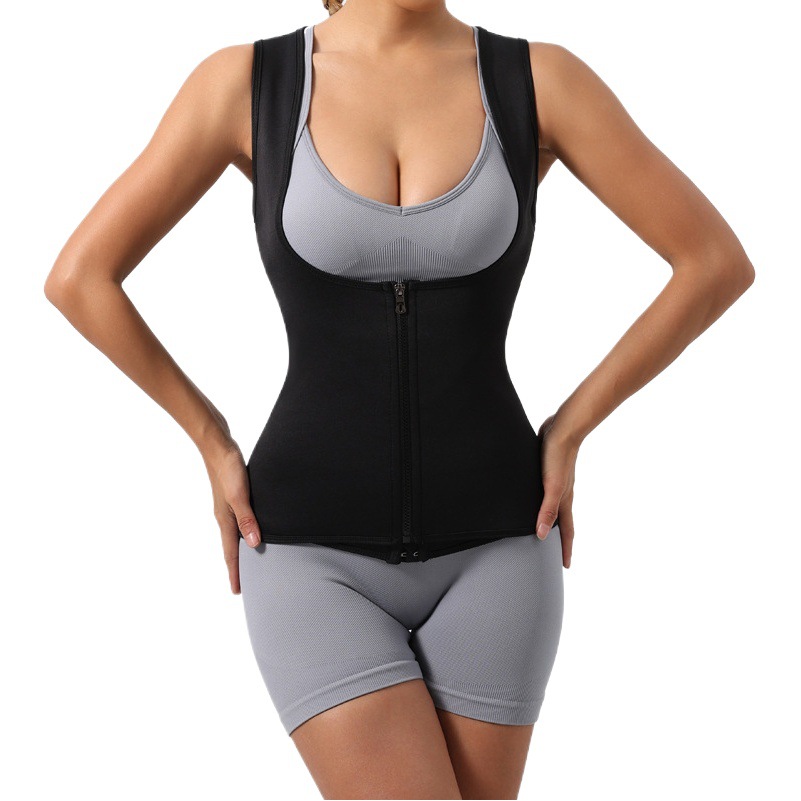 Corsé Femenino – Moldea Abdomen y Realza Pecho, Fitness y Lumbar