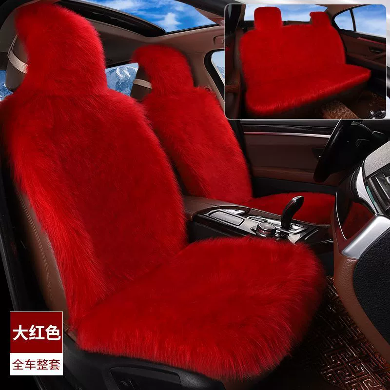 Winter plush seat, universal warm pillow, internet celebrity