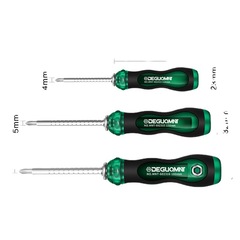 Dual-purpose telescopic cross screwdriver with S2 material handle, rubber sleeve, automotive repair tool, multi-functional screwdriver