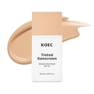 KOEC Colored Protective Cream Moisturizing Concealer Foundation 50ml Tinted Suncreen Amazon Explosions