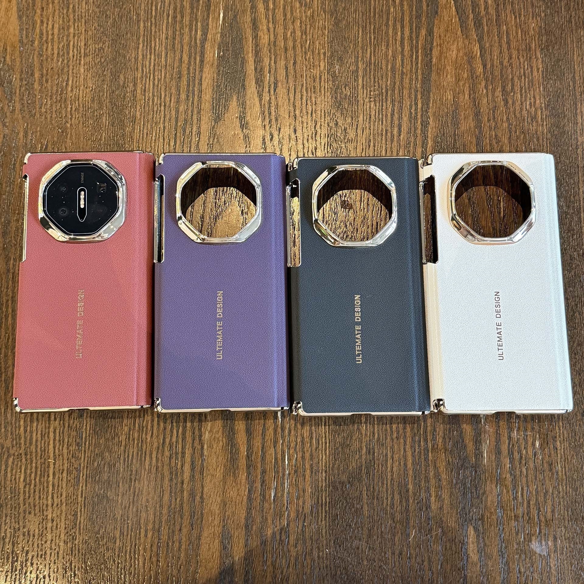 华为mateXTs双中轴折叠手机壳电镀matex7非凡大师防摔保护套适用