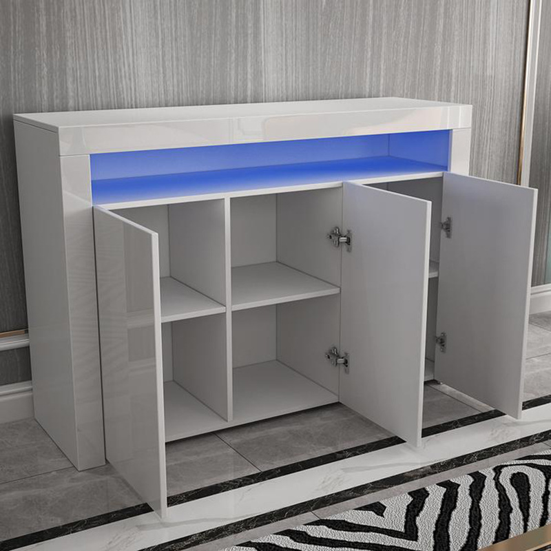 Armario aparador moderno minimalista armario de la cocina sala de estar pared hogar Tazón gabinete de almacenamiento integrado gabinete del vino
