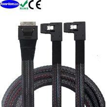 Oculink PCIe SFF-8611 8I�D�ɂ� SAS SFF-8087�󏝷��������پ�