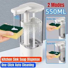 Smart Touchless Automatic dish soap dispenser for kitchen跨