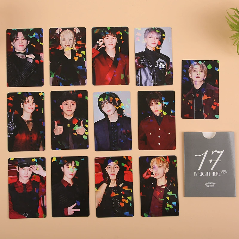 Корейская группа 17 SEVENTEEN новая специальная маленькая карта