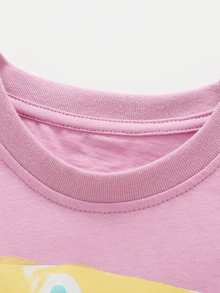 Trajes de niñas malwee transfronterizos de verano nuevos niñas lindas pijamas de niños europeos y estadounidenses ropa para el hogar