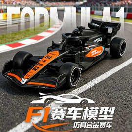 仿真1:32 F1赛车模型合金声光回力 儿童玩具收藏礼物摆件