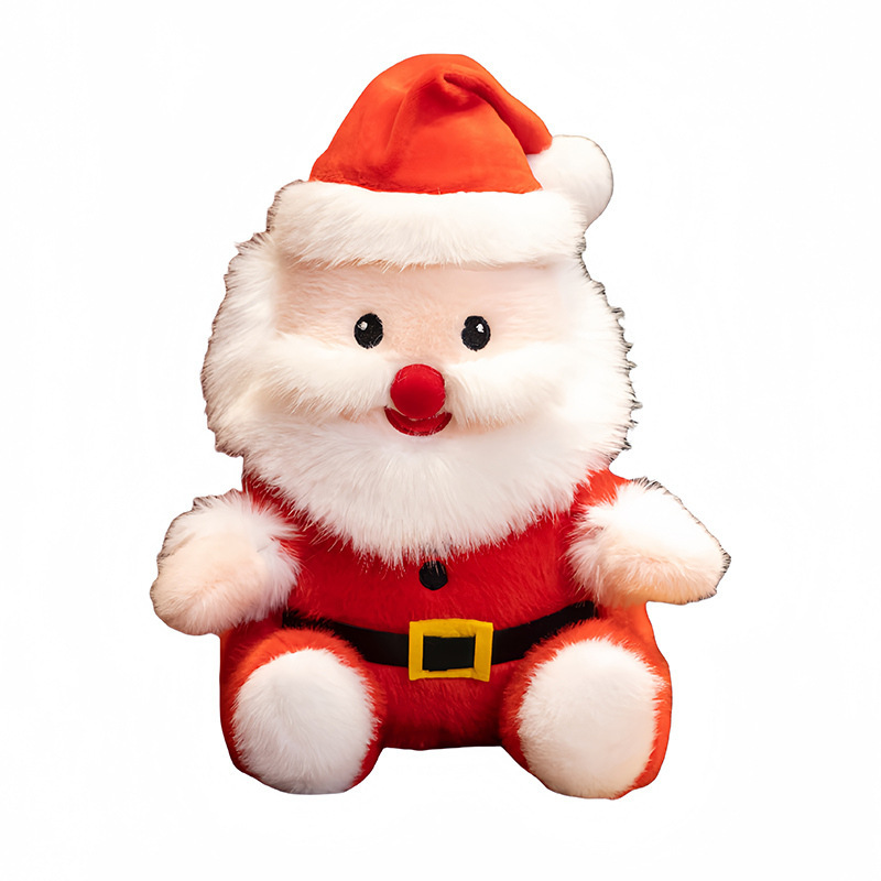 Cute muñeca de Papá Noel grande muñeca de peluche muñeca de tela para niños regalos de Navidad decoraciones