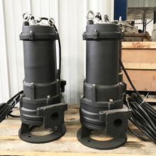 潜水铰刀泵 1KW双铰刀排污泵 可选配浮球液位计 凯普德