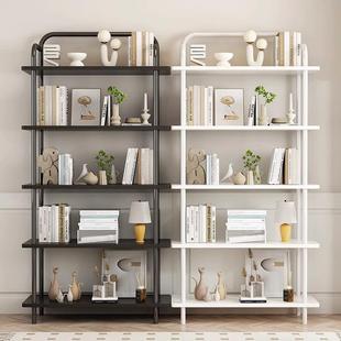 Small House Next to the Desk, Multi-Layer Iron Children's Bookshelf, Floor-To-Ceiling Bay Window Storage Rack, Small Bedside Storage Bookcase