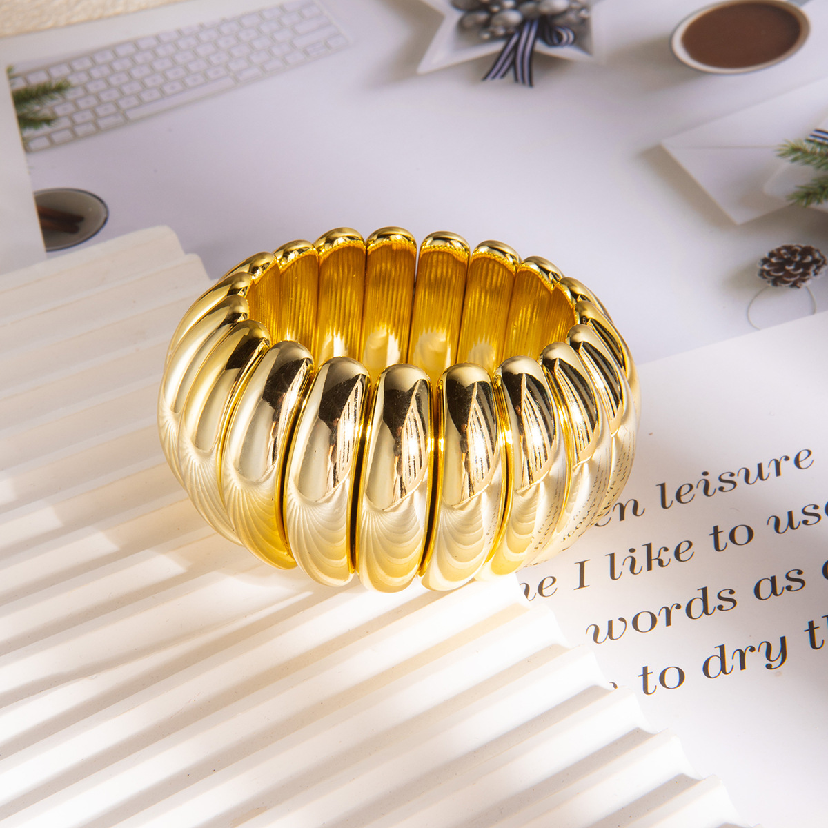 All Seasons Season Vintage Style Classic Style Geometric CCB Bangles Wholesale