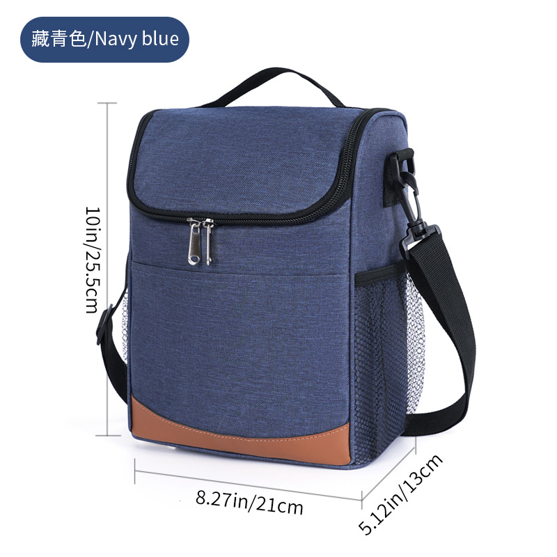 Nueva bolsa de picnic de tela de Oxford bolsa de hielo al aire libre bolsa de aislamiento para viajar al trabajo bolsa de comida impermeable explosión catiónica