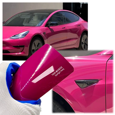 Wholesale Automotive Tpu Color-Changing Film, Starry Sky Ruby Red Car Paint Protection Film, Car Body Film, Color-Changing Film, Full Car Film