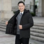 保暖款新款中年爸爸棉服