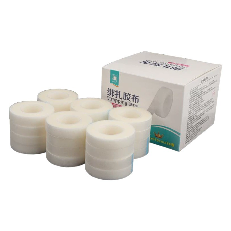 Медицинская прозрачная лента Медицинская дышащая фиксация разрыва руки Высоковязкая полиэтиленовая наклейка на двойное веко Антиадгезивная лента, чувствительная к давлению