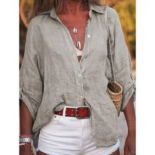 G 29102 Cotton Linen Solid Shirt ���鴿ɫ�����羳����ͨ