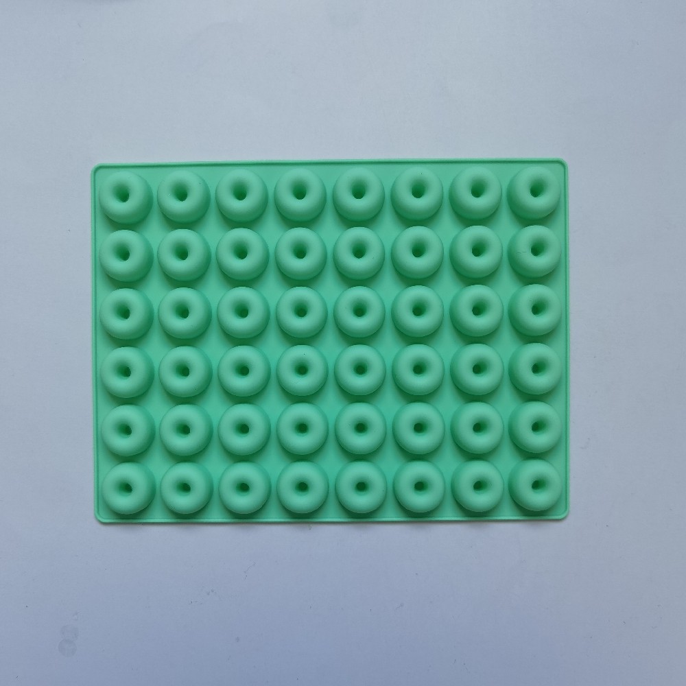 48 Donuts 160 chocolate galletas molde de silicona molde de postre molde de hielo horneado pastel de arroz