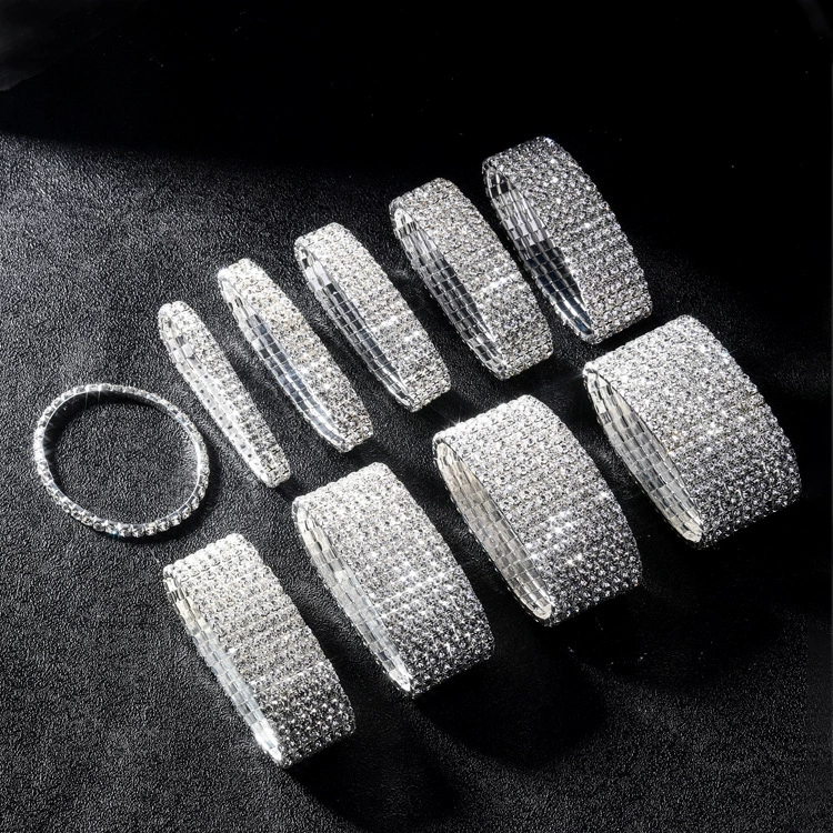 (Кросс-бордер торговля), модные бусины жемчужные bracelet, эластичное украшение, аксессуар, индивидуальный пошив, европейский стиль, инкрустирован алмазами