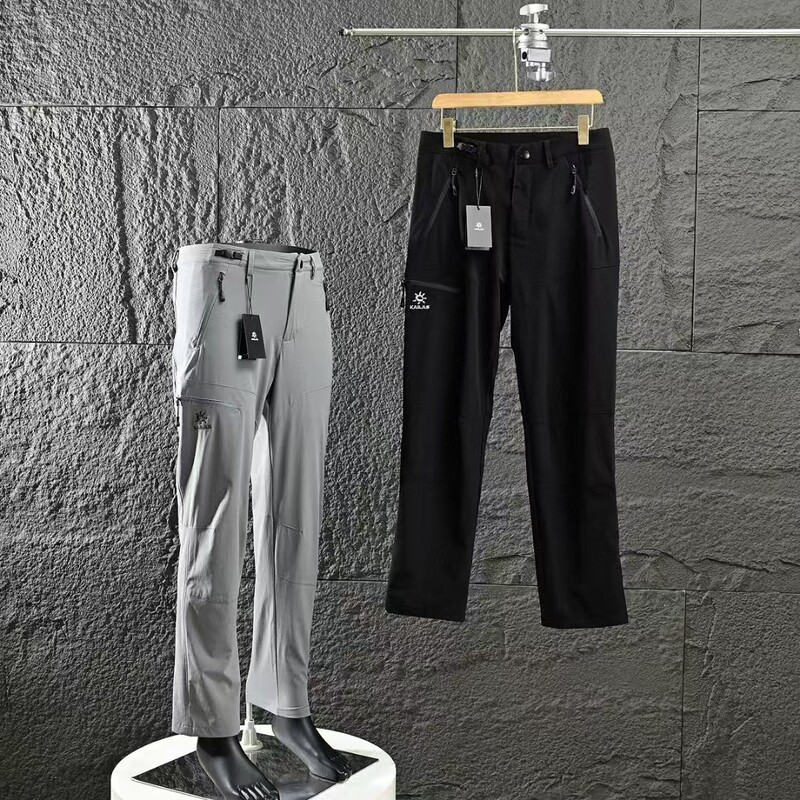 Kailas Autumn New Embroidered Men's Soft Shell Outdoor Casual Long Pants Dropshipping