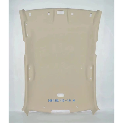 Citroën C4, C5, C6, Car roof lining - white-peugeot-308-no-sunroof