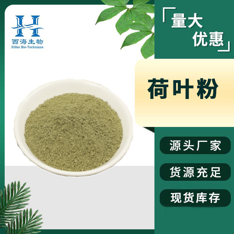 荷叶粉99% 荷叶提取物食用冲调剂固体饮料量大价优现货包邮荷叶粉