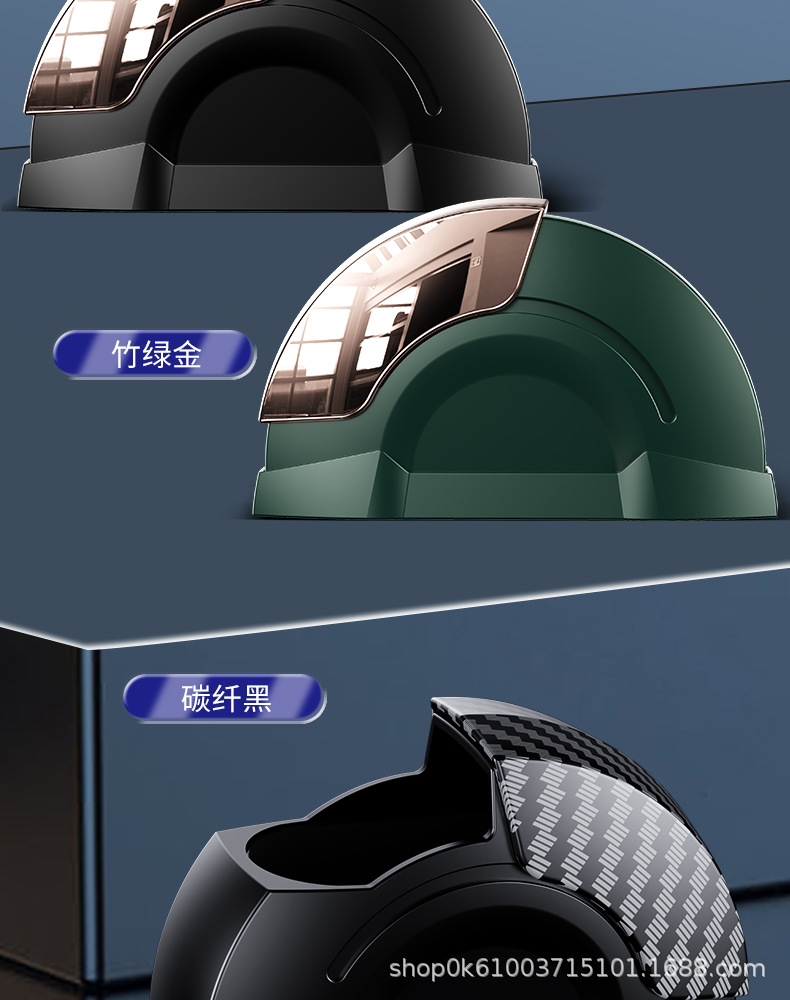 Car Ashtray, Car Door Ashtray, Windproof and Fly Ash-Proof, Metal Liner Ashtray, Creative Home and Car Dual-Use