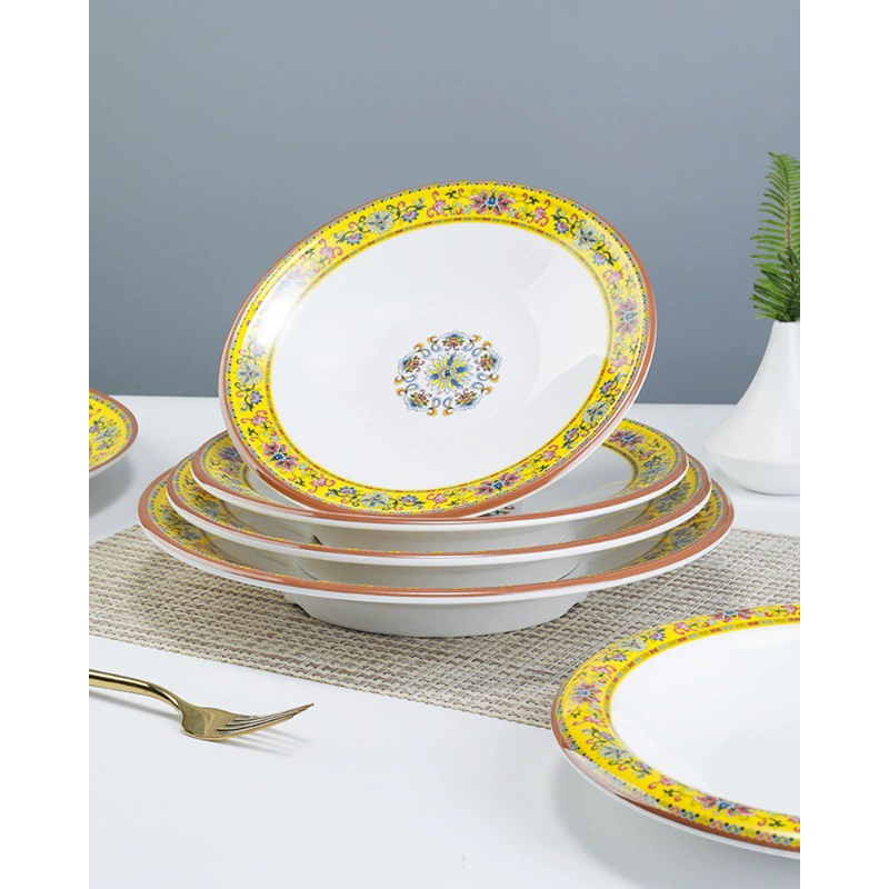 Creative plastic tableware for hotel, set, Chinese style