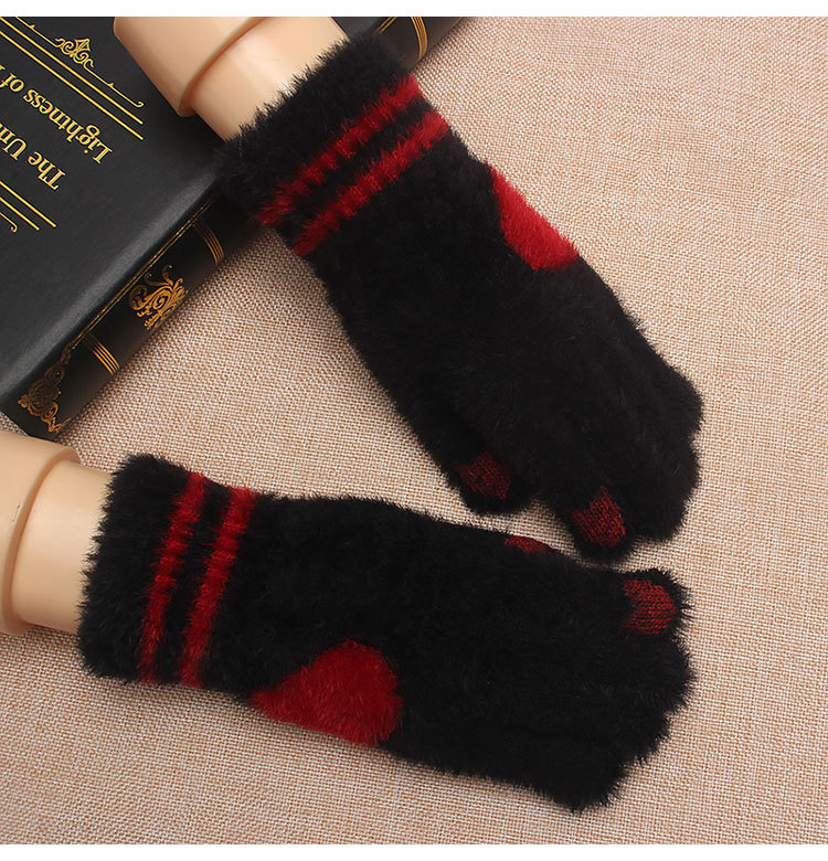 Unisex Cute Simple Style Geometric Gloves 1 Pair display picture 5