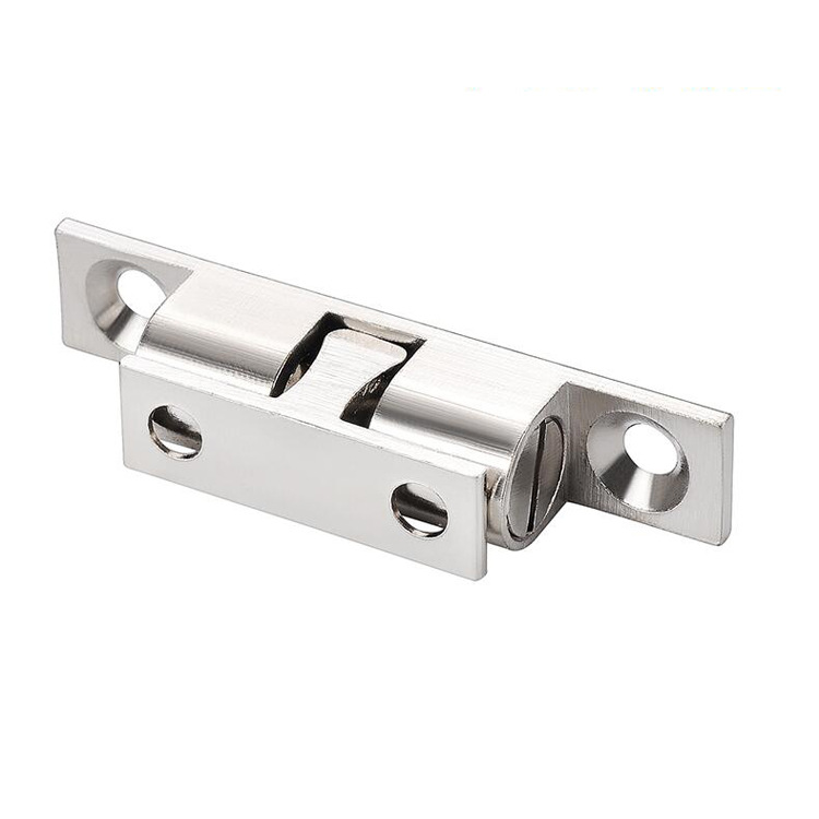 40/50/60/70 perla táctil de cobre plata engrosada Tarjeta de cobre puro táctil de la puerta táctil magnética armario puerta del gabinete primavera toque de la cerradura del grano image 7