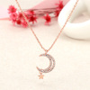 Brand necklace, small design chain for key bag , silver 925 sample, simple and elegant design, trend of season, wholesale